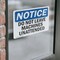 Signmission Do Not Leave Machine Unattended OSHA Notice Sign, Vinyl Decal, 10in W x 7in L, 2PK OS-2PACK-NS-D-710-L-15459 - alternate 6